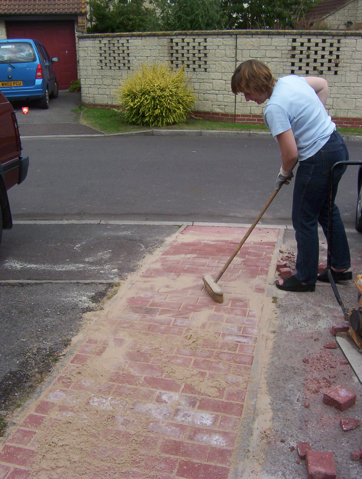 Sweeping over the job